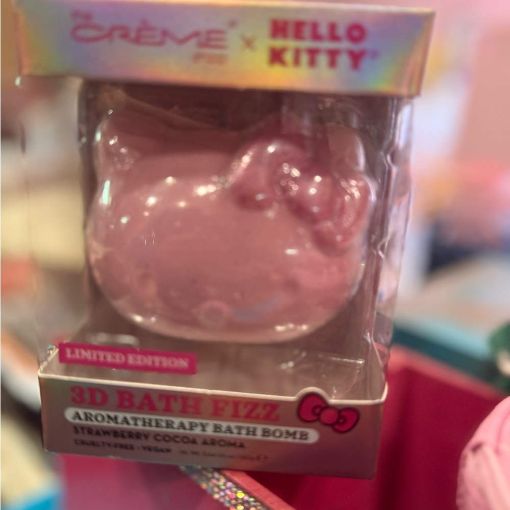 Hello Kitty Pink 3D Bath Bomb